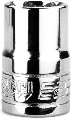Miniatura 6 de Capri Tools 3-0276 E20 Enchufe de estrella externo, unidad de 1/2 pulgada