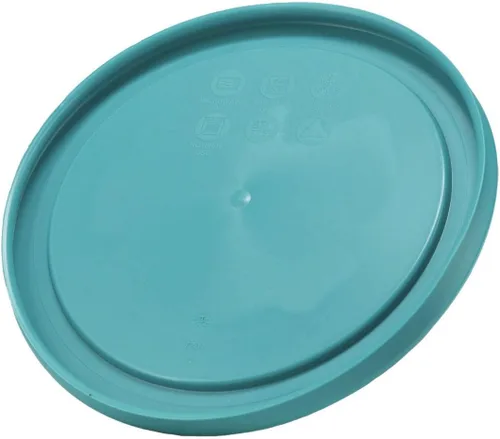 Miniatura 4 de Pyrex 7201-PC - Tapa de repuesto para almacenamiento de alimentos turquesa de 4 tazas, fabricada en Estados Unidos