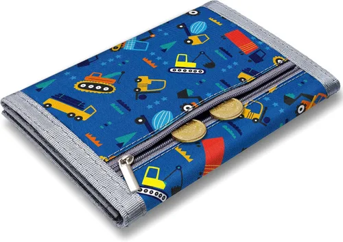 Miniatura 2 de TATAANTY Billetera para niños y niñas de 3 a 16 años, billeteras plegables con bolsillo para monedas con cremallera para niños pequeños, Car4, Coche