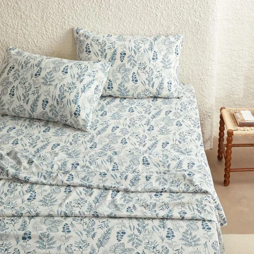 Miniatura 3 de Wake In Cloud - Juego de sábanas botánicas, juego de sábanas de 4 piezas, diseño floral de hojas chic vintage impreso en estilo coquette, bolsillo
