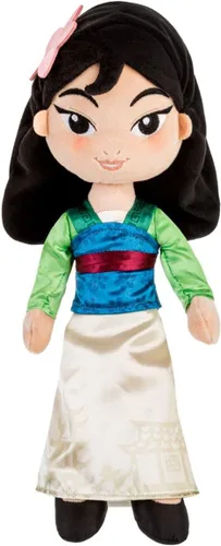 Miniatura 5 de Disney Store - Muñeca oficial de princesa de Disney en peluche, Tiana, mediana 14 pulgadas, de peluche suave con características bordadas, juguetes