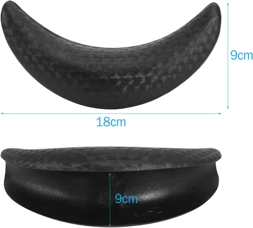 Miniatura 2 de Champú Bowl Neck Rest, cojín suave de PVC para salón y uso doméstico, negro