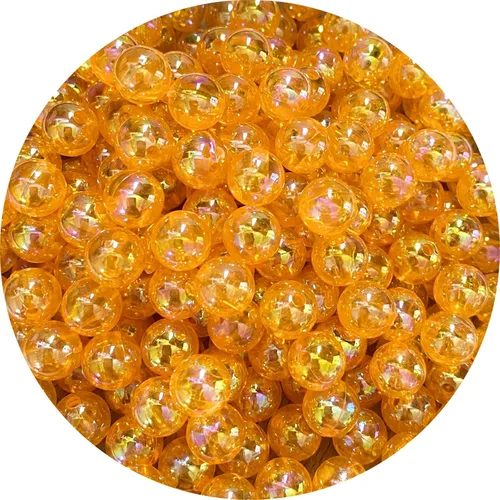 Miniatura 12 de 1000 cuentas redondas acrílicas de burbujas de 0.236 pulgadas AB coloridas de plástico sueltas espaciadoras para manualidades, collares, pulseras