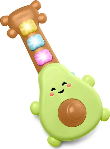 Skip Hop - Guitarra de juguete para bebés, Farmstand Grow & Play, Rock-A-Mole Guitarra