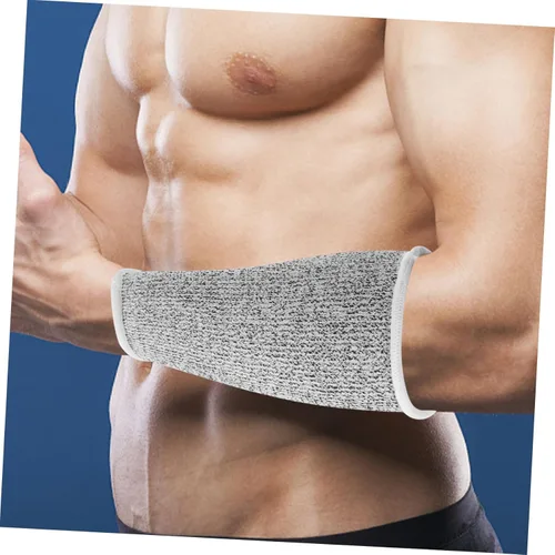 Miniatura 2 de 2 pares de protectores de brazo a prueba de cortes, protector de antebrazo, mangas acolchadas para hombres y mujeres, anti-corte