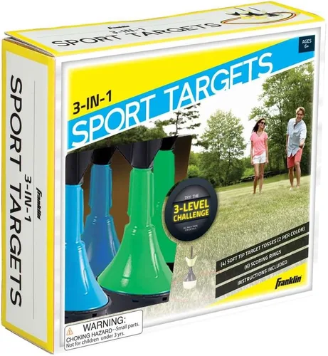 Miniatura 3 de Franklin Sports Lanzamiento de objetivos de punta suave
