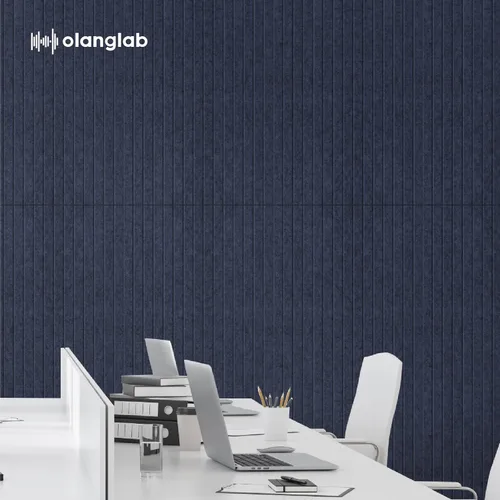 Miniatura 8 de Olanglab Paquete de 10 paneles acústicos de pared, 48 x 24 pulgadas por cada panel acústico, absorbentes de sonido, paneles de sonido decorativos