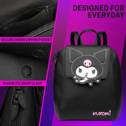Miniatura 5 de Mochila Get Trend para Mujeres, Adolescentes, Mini Mochila de Cuero PU, Pequeña Bolsa de Viaje para Escuela, Trabajo, Uso Diario, Regalos