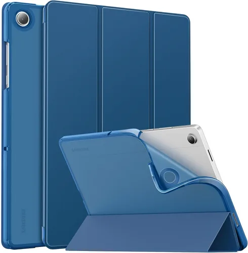 Miniatura 20 de MoKo Funda compatible con Samsung Galaxy Tab A7 Lite de 8.7 pulgadas 2021 (SM-T225/T220/T227), funda inteligente delgada y ligera con triple soporte