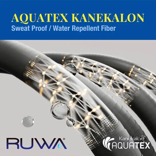 Miniatura 6 de Sensationnel Ruwa - Cabello trenzado preestirado, 3 x 48 pulgadas, repelente al agua, kanekalon, de secado rápido, sintético, sin picazón