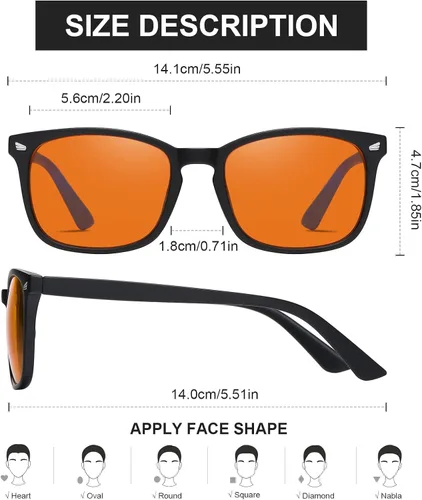 Miniatura 2 de Okany Blue Light Blocking Glasses Gaming Computer Glasses Powerful Professional Screen Filter Negro claro