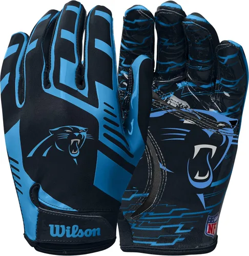 Miniatura 30 de Wilson NFL - Guantes de fútbol americano con ajuste elástico, tallas para jóvenes y adultos