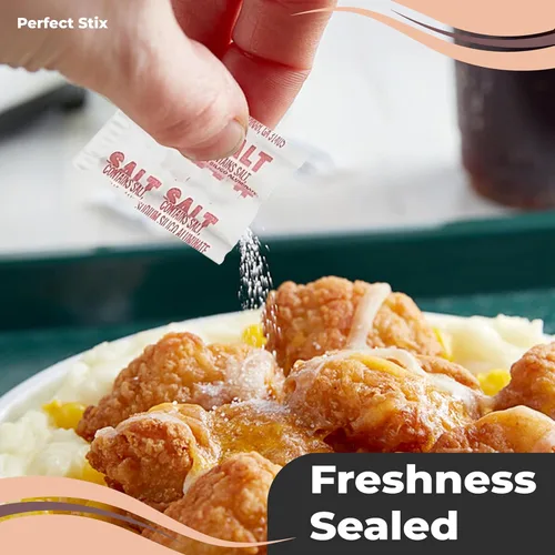 Miniatura 5 de Perfect Stix - Paquetes de sal y pimienta-200 paquetes de sal y pimienta combinados -100 de cada uno (200 paquetes en total)