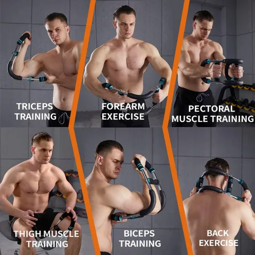 Miniatura 4 de HOTWAVE Twister Arm Trainer, Adjustable Chest & Arm Exerciser for Men Women, Portable Home Fitness Equipment Kit for Upper Body Muscle Strength Kit