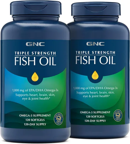 Miniatura 8 de Aceite de Pescado GNC con Triple Fuerza 30 cápsulas blandas., 1