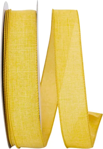 Miniatura 26 de Cinta Reliant Ribbon 92573W-031-09K para borde con alambre Everyday Linen Value, 1-1/2 pulgadas x 50 yardas, color negro