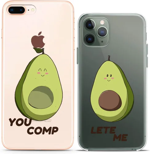 Miniatura 13 de Fundas a juego para parejas compatibles con iPhone 16 15 14 13 12 11 Pro Max Mini Xs X 6s 8 Plus 7+ Xr 10 SE 5 pares Kawaii Sweet Cute Slim Print