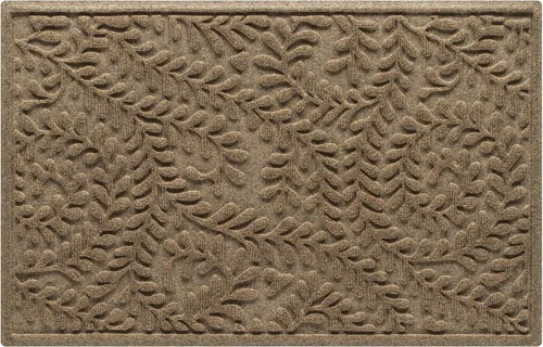 Miniatura 18 de WaterHog Tapete para Puerta Interior/Exterior, 2' x 5', Fabricado en Estados Unidos, Alfombra de Puerta Frontal Duradera y Antideslizante, Gris