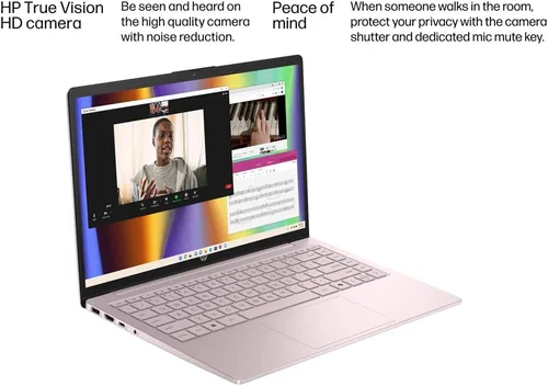 Miniatura 5 de HP Laptop Computer with 1-Year Office 365 for Student Daily Study & Home use, Intel N150, 8GB RAM, 256GB SSD+128GB UFS Storage, Long Battery Life &