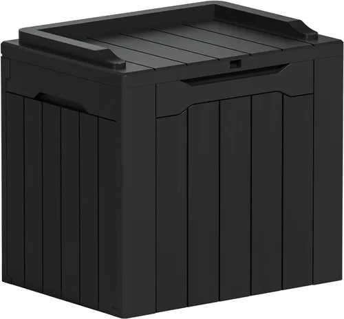 Miniatura 6 de YESHOMY Contenedores de almacenamiento de plástico de 30 galones con tapa, organizadores de cajas apilables para sala de estar, oficina, dormitorio