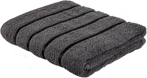 Miniatura 26 de A2Z Lujosas toallas de 100% algodón, color negro, 500 GSM, suaves, absorbentes, juego de 2 toallas faciales (11.8 x 11.8 in)