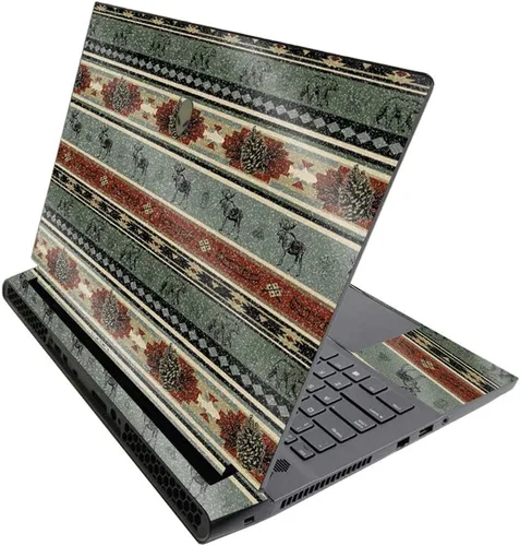 Miniatura 385 de MightySkins - Skin brillante con purpurina para Alienware M17 R3 (2020) y M17 R4 (2021) - Diversión de los años 90 Acabado duradero con purpurina
