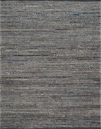 Miniatura 3 de SAFAVIEH Cape Cod Collection - Alfombra de área de 10 x 14 pies, azul, hecha a mano de algodón trenzado y yute, ideal para zonas de alto tráfico