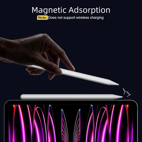 Miniatura 5 de Lápiz óptico para iPad con rechazo de palma y carga rápida, lápiz activo compatible con Apple iPad Pro (2018-2022) (11/12.9 pulgadas), iPad Air