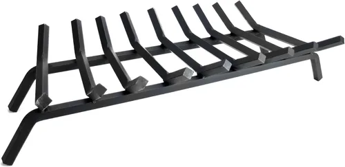 Miniatura 3 de Rejilla para chimenea de Pleasant Hearth de acero compacto prémium con barras de 3/4 de pulgada, Acero, Negro, 30 - pulgadas