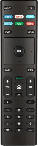 ORQRQO XRT136 - Control remoto de repuesto para todos los controles remotos VIZIO Smart TV, para serie D, serie E, serie M, serie P, serie PX, serie