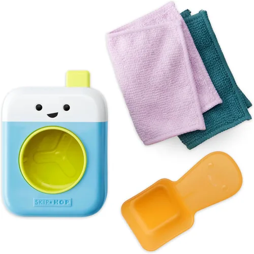 Miniatura 10 de Skip Hop Juguete de baño para bebés Tub-to-Table Café Prep & Serve Set de Ensalada para Bañera Juego Sensorial para el Desarrollo Edad 12m+ Preparar