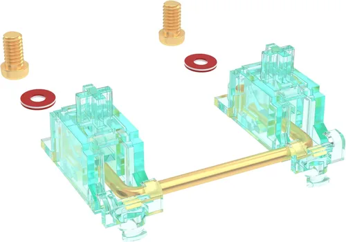 Miniatura 15 de Estabilizador DUROCK V3, estabilizadores de tornillo con cables de 2u 6.25u 7u, estabilizadores de teclado de montaje en PCB para teclados mecánicos