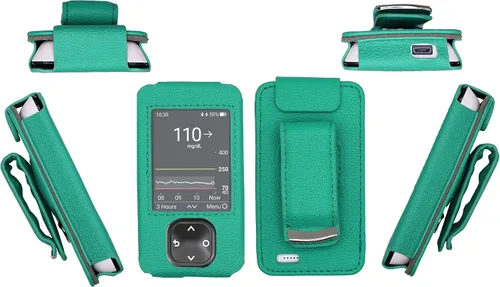 Miniatura 9 de Funda Premium (con clip para cinturón/cordón) para Dexcom G7 (negro)