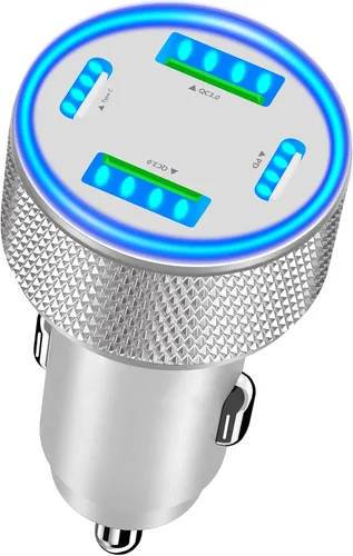 Miniatura 10 de [Apple MFi Certified] Retractable Car Charger for iPhone 17, SDNCIE 120W USB C Car Charger 4 in 1 PD/QC Type C Fast Charging Cigarette Lighter