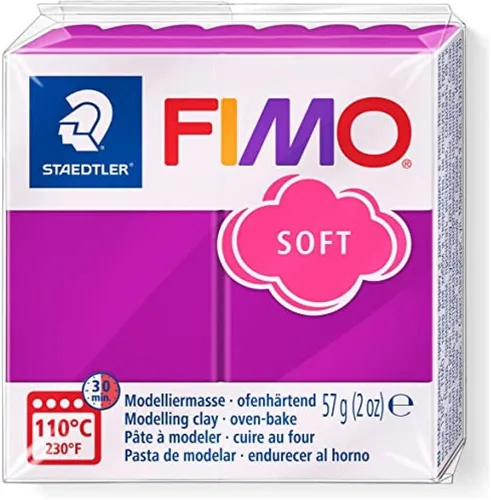 Miniatura 11 de Staedtler FIMO 8020-42 - Arcilla de polímero suave para hornear, para joyería, escultura, manualidades, mandarina