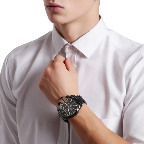 Miniatura 7 de Diesel, Mega Chief - Reloj de cuarzo con cronógrafo de acero inoxidable para hombre