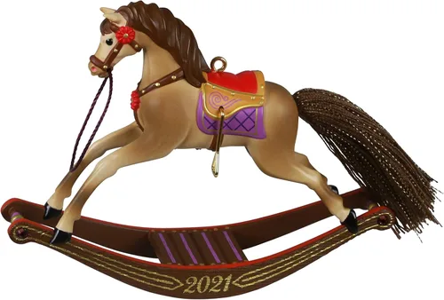 Miniatura 7 de Hallmark Keepsake Adorno de Navidad, año 2021, un pony para Navidad