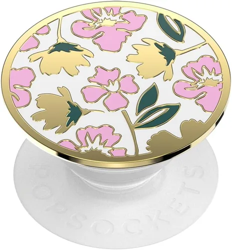 PopSockets PopGrip Soporte extensible con patas, agarre adhesivo, PopSockets para teléfono, esmaltado - Siéntete bonita