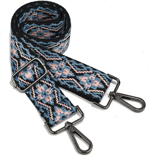 Miniatura 91 de Correa para bolso con herrajes dorados de repuesto, correa para bolso cruzado, correa ancha ajustable para colgar al hombro Oro Hardware-rombic-351