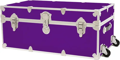 Miniatura 19 de Rhino Trunk & Case Maletero grande clásico, 32 x 18 x 14 pulgadas, capacidad de más de 1500 libras, muchos colores, tapa de cierre suave. Fuerte