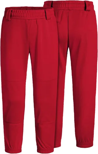 Miniatura 3 de QBK 2T3T4T5T Pantalones de béisbol para niños pequeños, pantalones de sóftbol para niños, pantalones de pelota para niño y niña