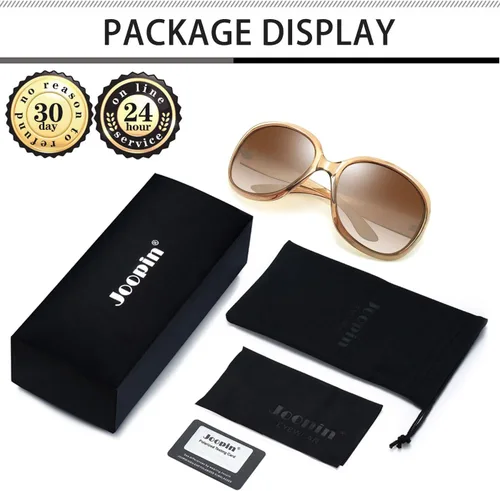Miniatura 171 de Joopin Lentes de sol de gran tamaño para mujer, polarizados, grandes, para conducción, protección UV, grandes sombras