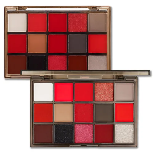 Miniatura 15 de Erinde Paleta de maquillaje de sombra de ojos de 9 colores con purpurina y lavanda brillante y mate, violeta, malva, púrpura oscura, plateado