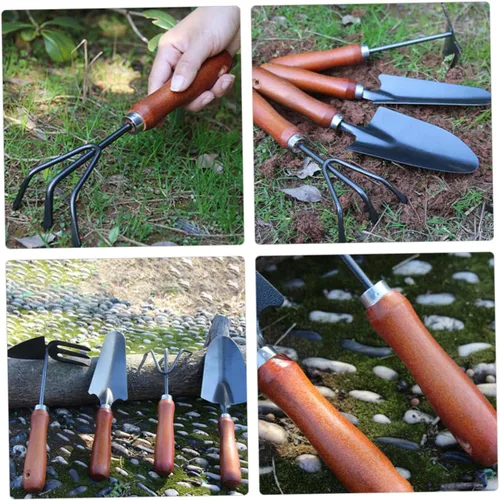 Miniatura 9 de YARNOW 1set Ergonomic Garden Tool Hand Trowel Small Shovel and Multi-Function Cultivator for Efficient Gardening for Planting and Weeding
