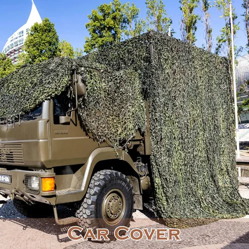 Miniatura 7 de Red de Camuflaje Red de Camuflaje 6.5ft×10ft, 10ft×10ft, 20ft×20ft, con Respaldo de Malla, Redes para Puesto de Caza, Toldo Parasol, Red de Lona