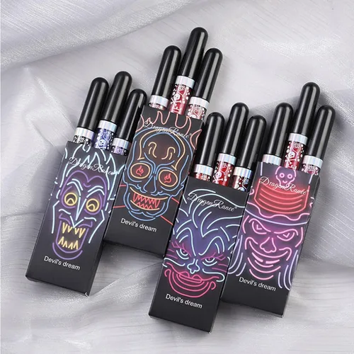 Miniatura 6 de Juego de 12 lápices labiales líquidos mate, maquillaje de labios, brillo de labios brillante con diamantes, 24 horas, de larga duración