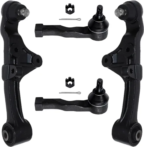 Miniatura 169 de Detroit Axle - Kit de 4 brazos de control delanteros para Ford Mustang 05-10, 2 brazos de control inferiores, 2 puntales 2005 2006 2007 2008 2009