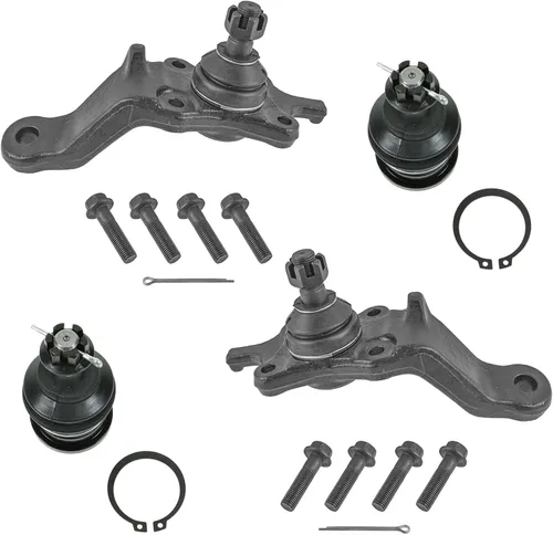 Miniatura 247 de TRQ Juego de juntas esféricas delanteras superior e inferior para lado del conductor y del pasajero Compatible con Acura TL 2009-2014 Acura TSX