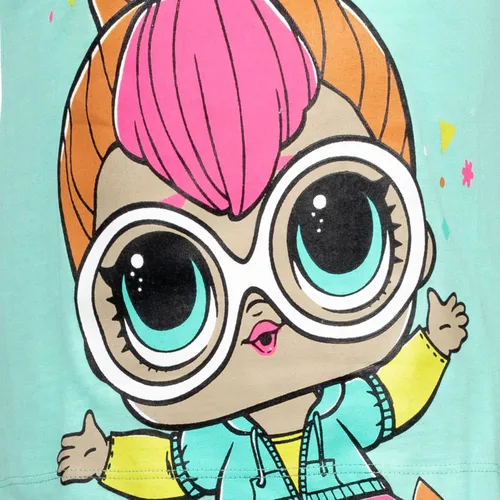 Miniatura 10 de L.O.L. Surprise! Diva Bon Bon Queen Bee Neon QT Camiseta de cumpleaños para niñas de niño pequeño a niño grande
