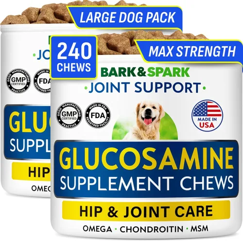 Miniatura 6 de Suplemento de Glucosamina Condroitina para Perros para Cadera y Articulaciones - Alivio del Dolor Articular - Masticables de Cadera y Articulaciones